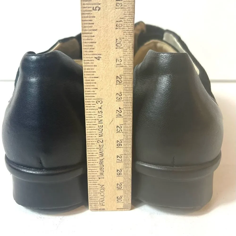 Fidelio Fenja F Magic Stretch Women’s Black Leather Orthotic Shoes UK 6.5 US 8.5